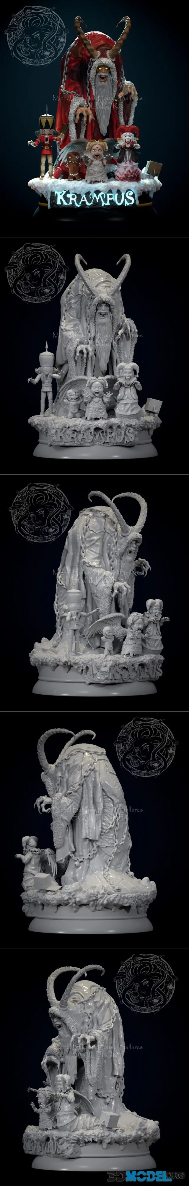 Krampus By Creative Geek MB – Printable
