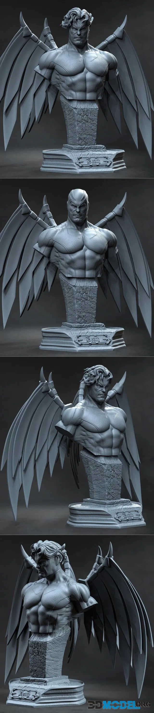 Archangel Bust – Printable