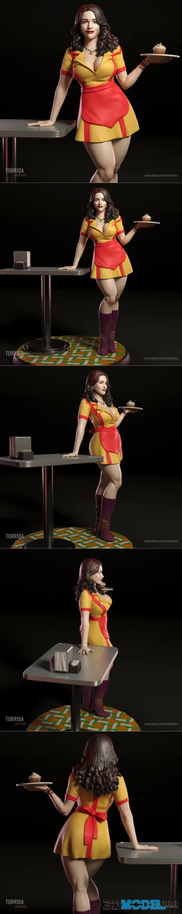 Torrida Minis - 2 Broke Girls - Max Black – Printable
