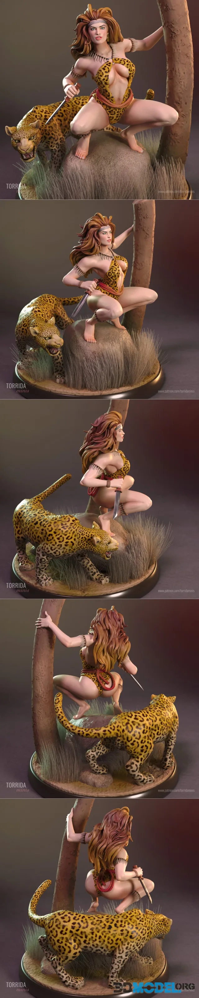 Torrida Minis - Shanna the She - Devil – Printable