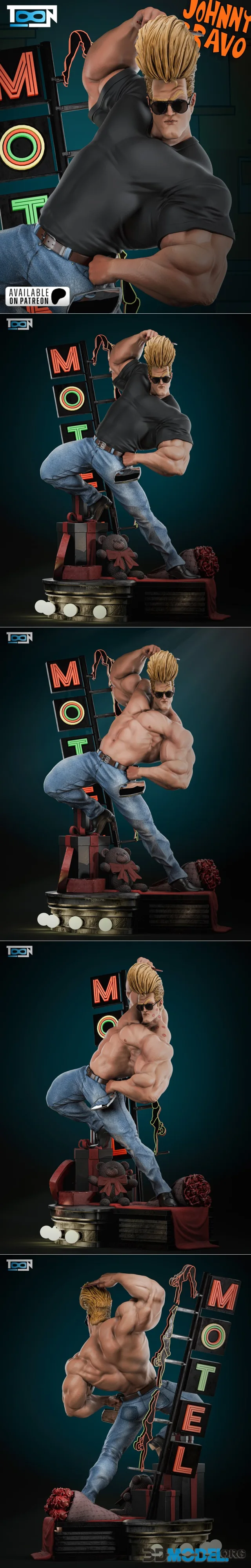 Toon Studios - Johnny Bravo – Printable