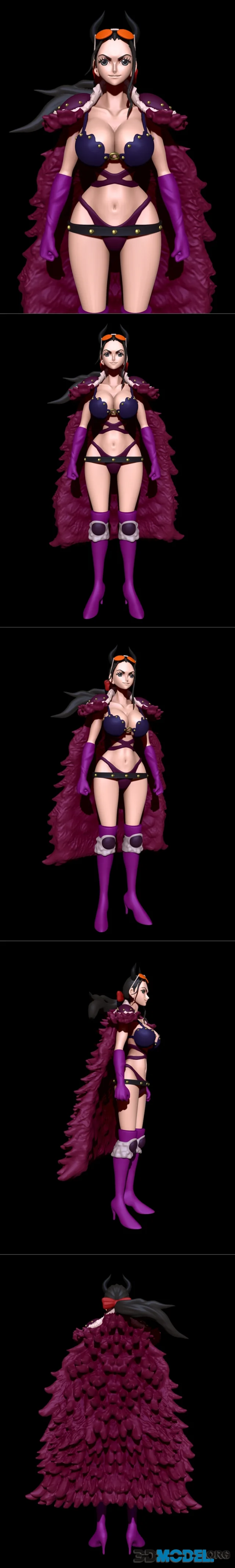 Robin Onigashima Raid Outfit – Printable