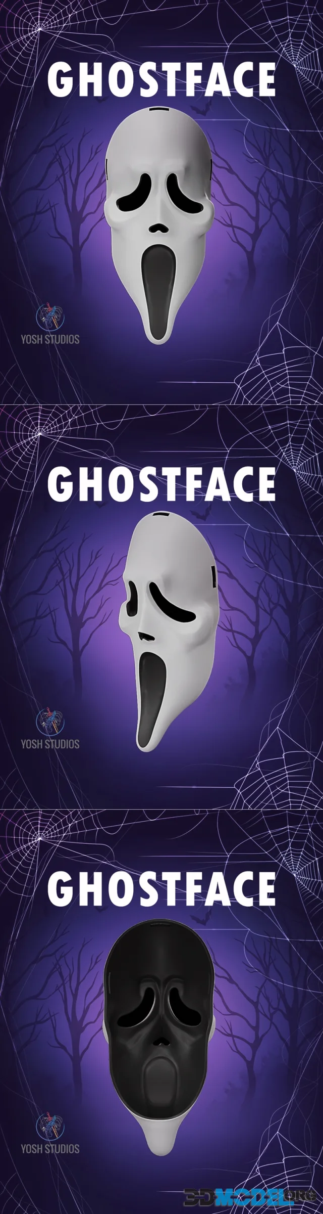 Ghost Face Mask – Printable