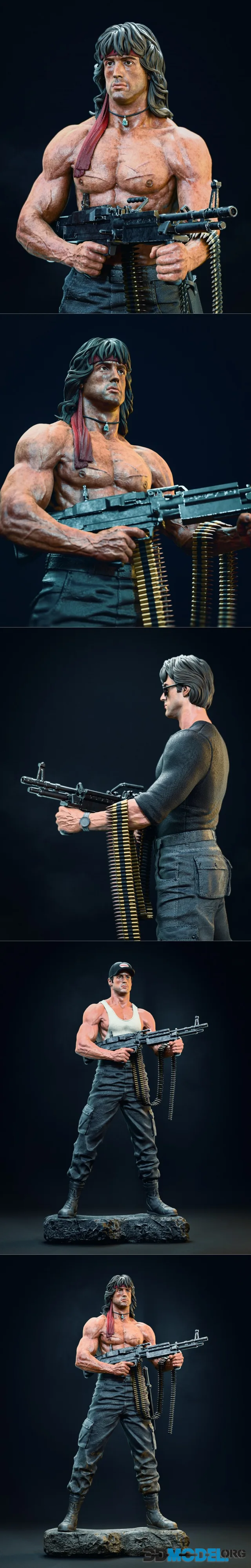 Ca 3d Studios - Rambo – Printable