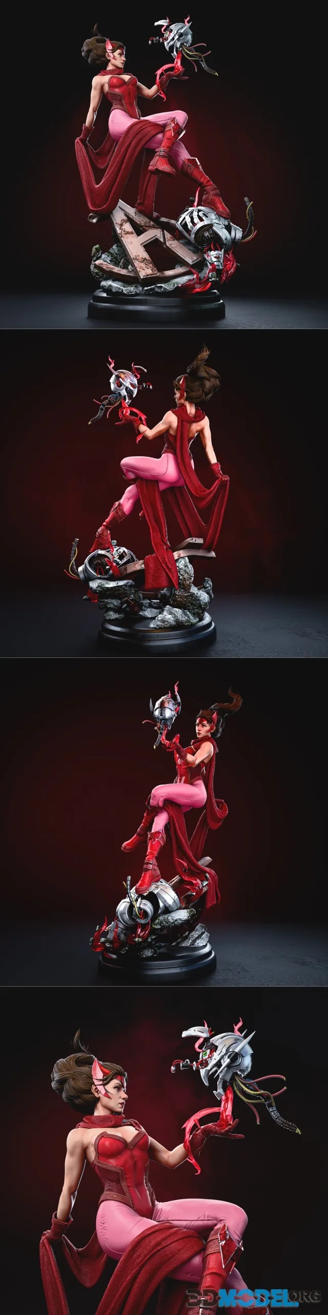 Ca 3d Studios - Scarlet Witch – Printable