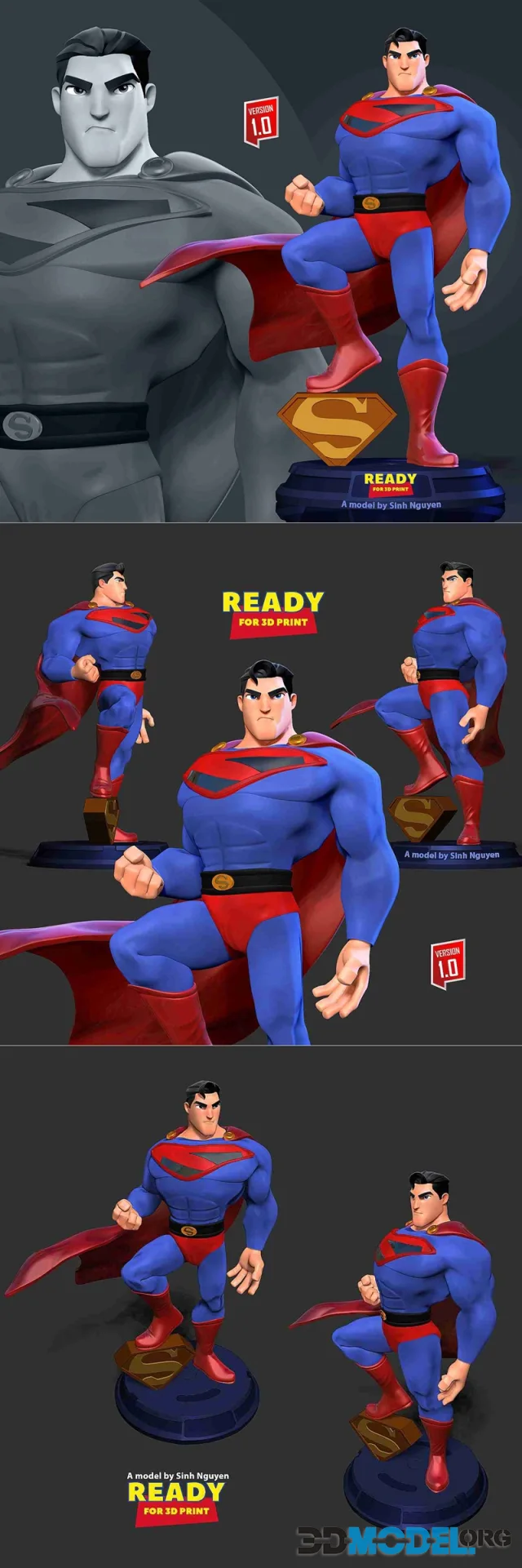 Superman Stylized – Printable