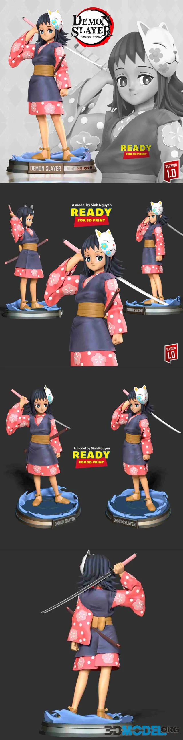 Makomo Demon Slayer Fanart – Printable