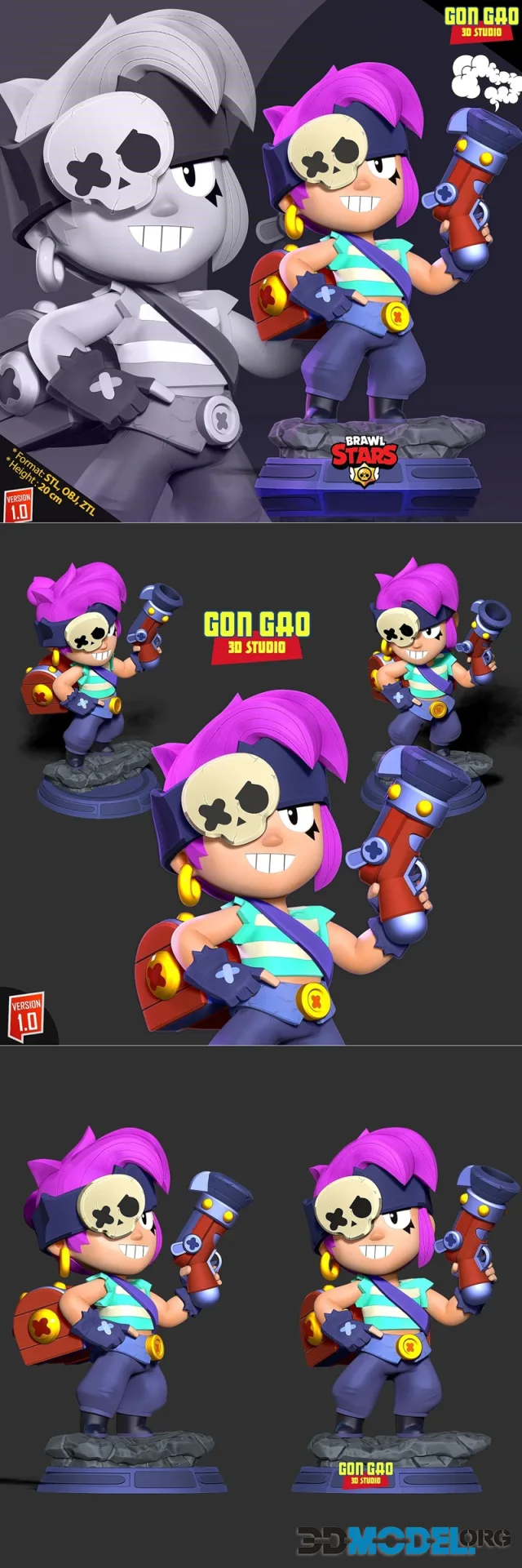 Penny Brawl Stars Fanart – Printable