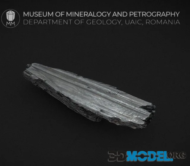 Aesthetic Stibnite Specimen (PBR)