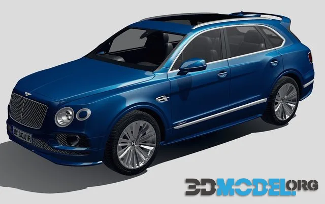 Bentley Bentayga Speed 2020 (PBR)
