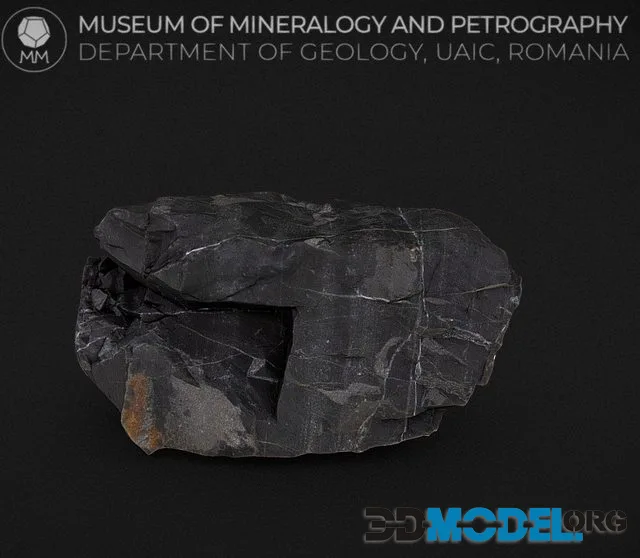 Black Quartzite Metamorphic Rock (PBR)
