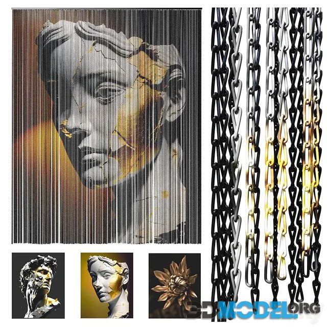 Chain curtain