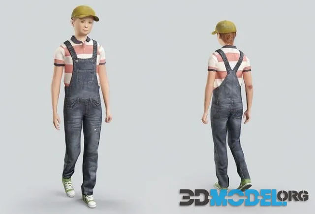 Character Child – Sam (PBR)