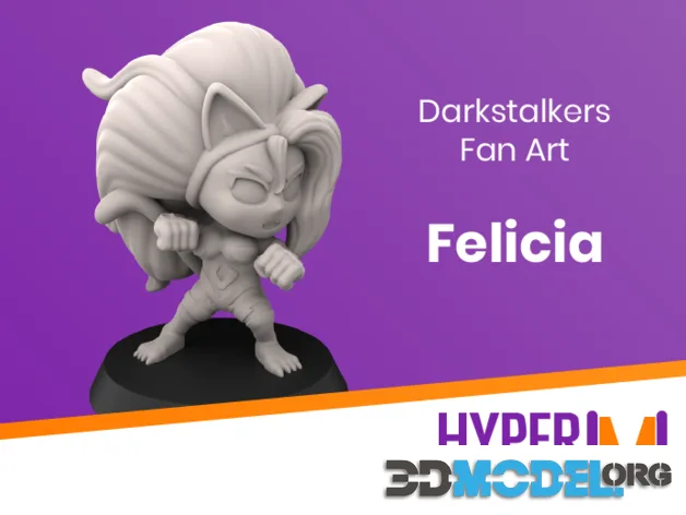 Chibi Felicia – Darkstalkers Fan Art