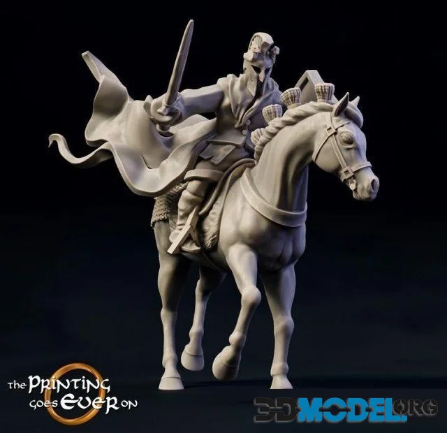 Dark Myrmidon Mounted