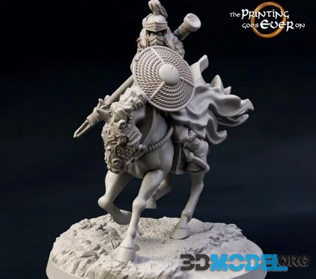 Dark Spearman Mounted