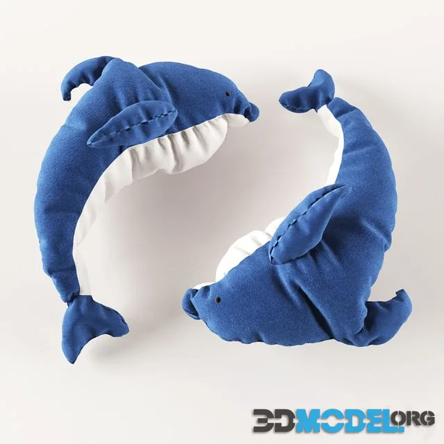 dolphin pillow