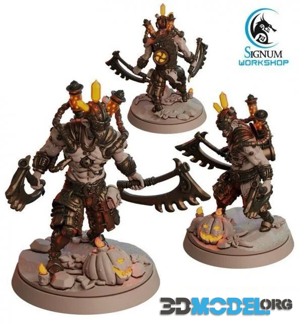 Experimental warrior necrosaws