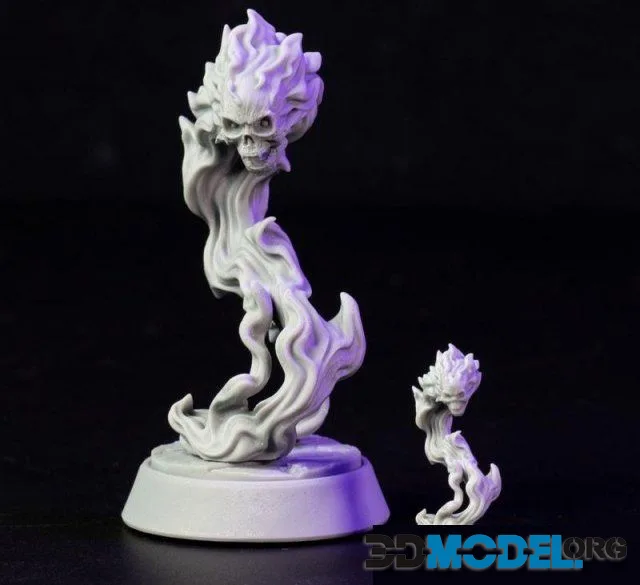 Fire Skull