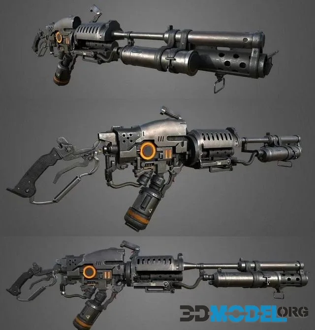 Flame Thrower gun (PBR)