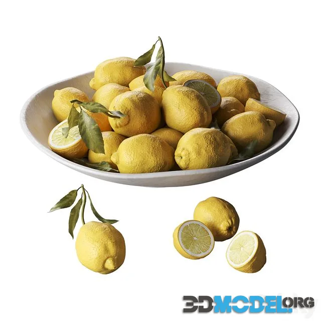 Fresh lemons