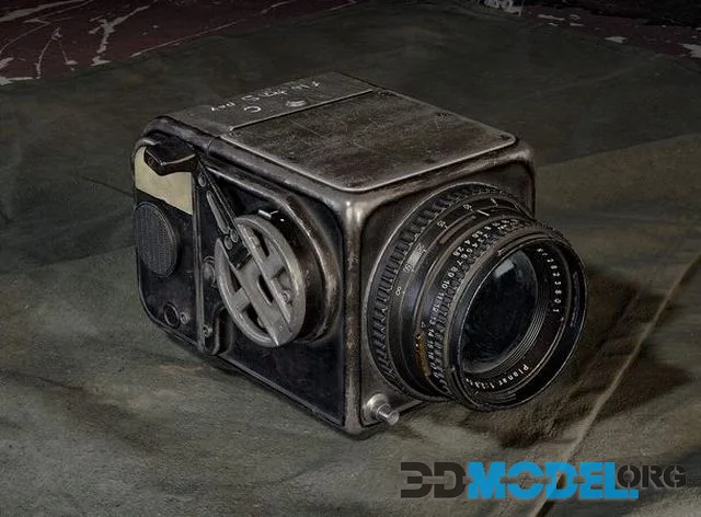 Hasselblad’s first camera in space (PBR)