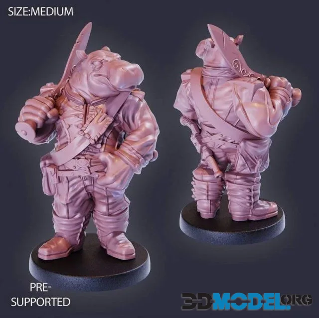 Hippo Soldier