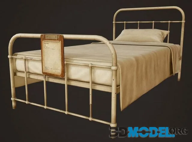 Hospital Bed (PBR)