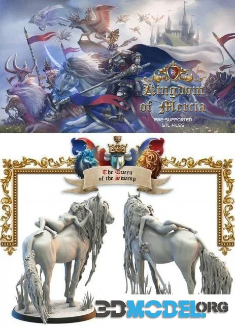 Kickstarter – Kingdom of Mercia Stretch Goals Alternative Mounts