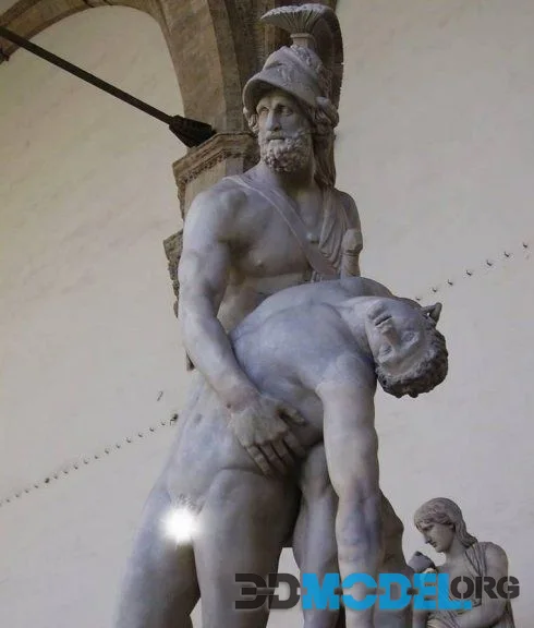 Menelaus Carrying the Body of Patroclus or Ajax Carrying the Body