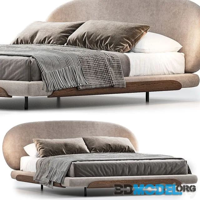Olos bed by Bonaldo