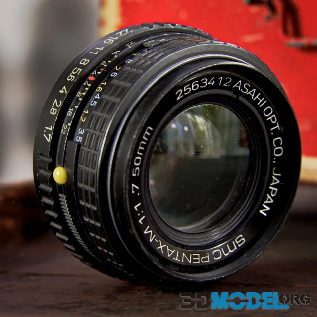 Pentax 50mm f1.7 camera lens (PBR)