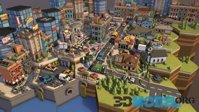 POLYGON Mini City Pack (PBR)