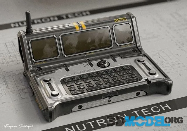 Sci-fi Controller PC V25 (PBR)