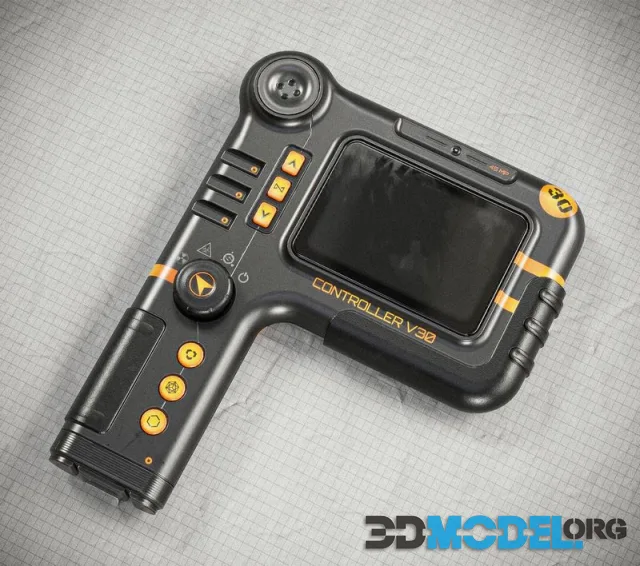 Sci-fi Controller V30 (PBR)