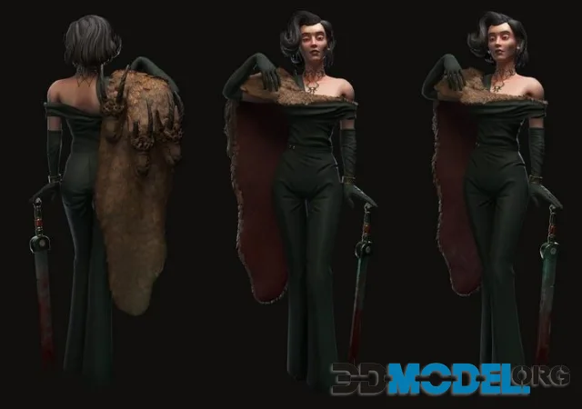Siren 3D (PBR)