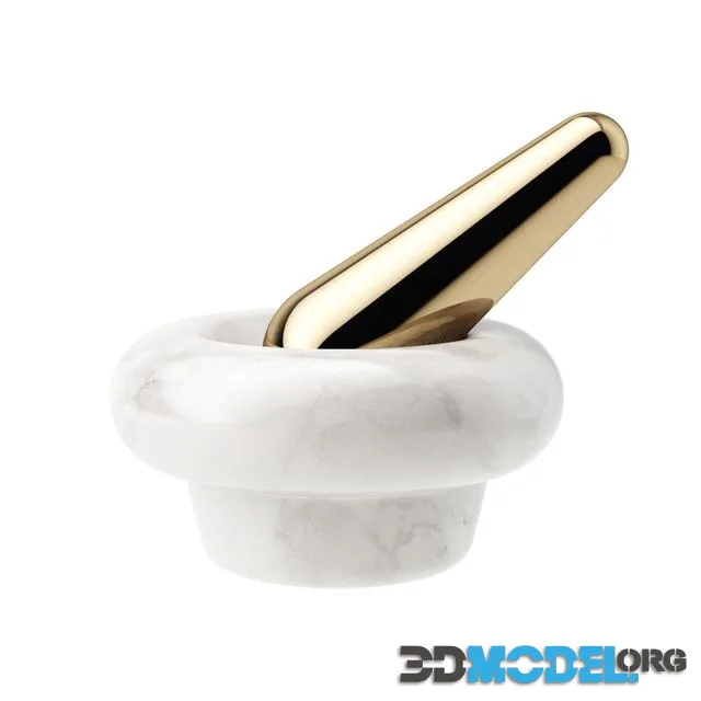 Stone Pestle and Mortar by Tom Dixon
