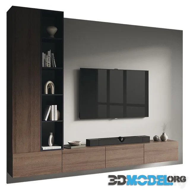 TV wall set 121
