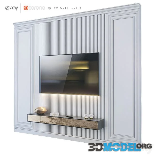 TV Wall set.8
