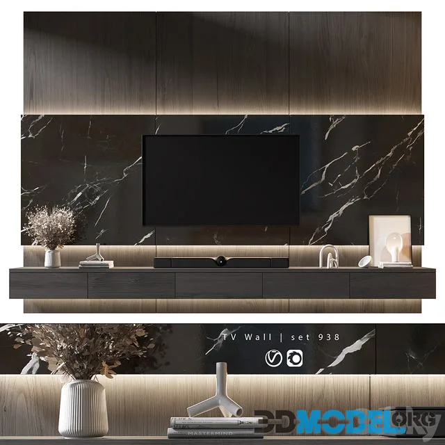 TV Wall set 938