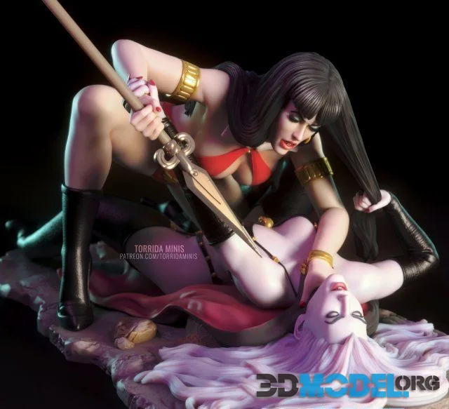 Vampirella VS Lady Death