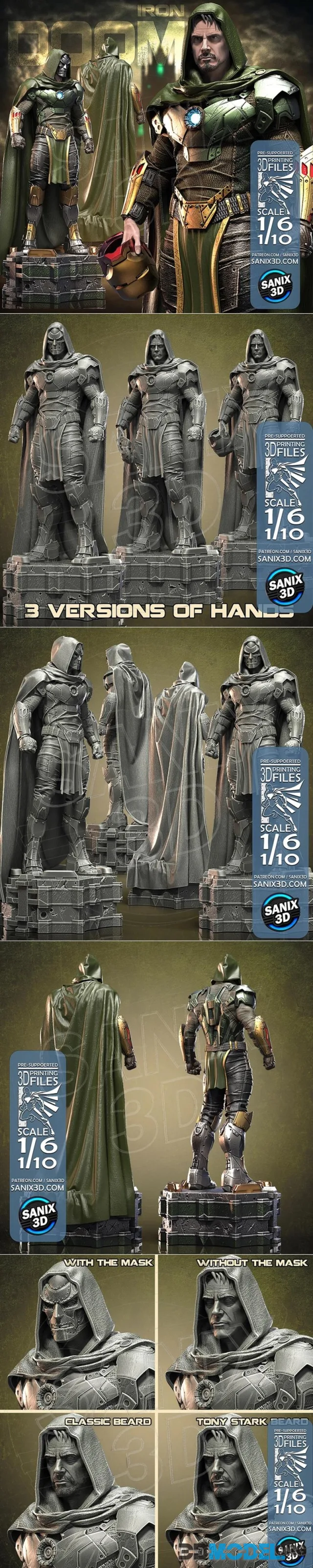 Sanix - Iron Doom – Printable