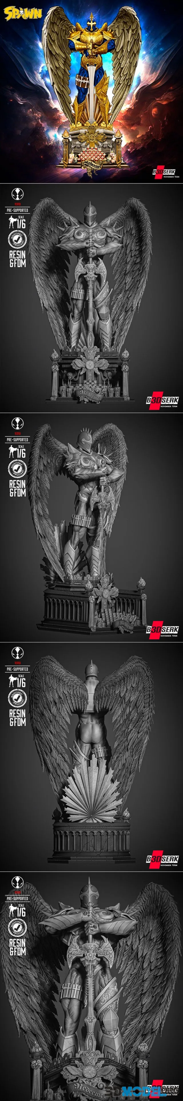 B3DSERK - Redeemer Sculpture – Printable