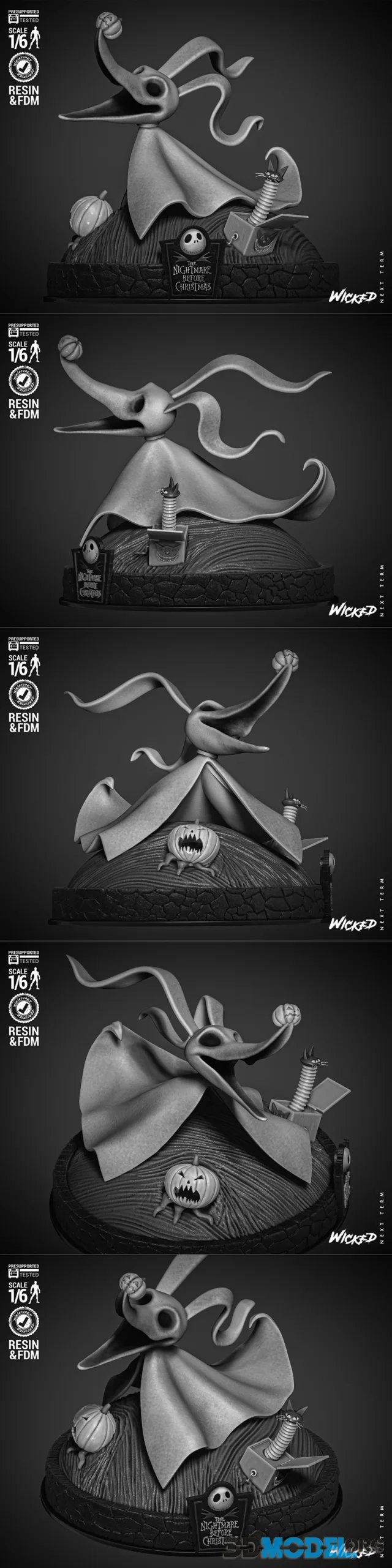WICKED - Zero Sculpture – Printable