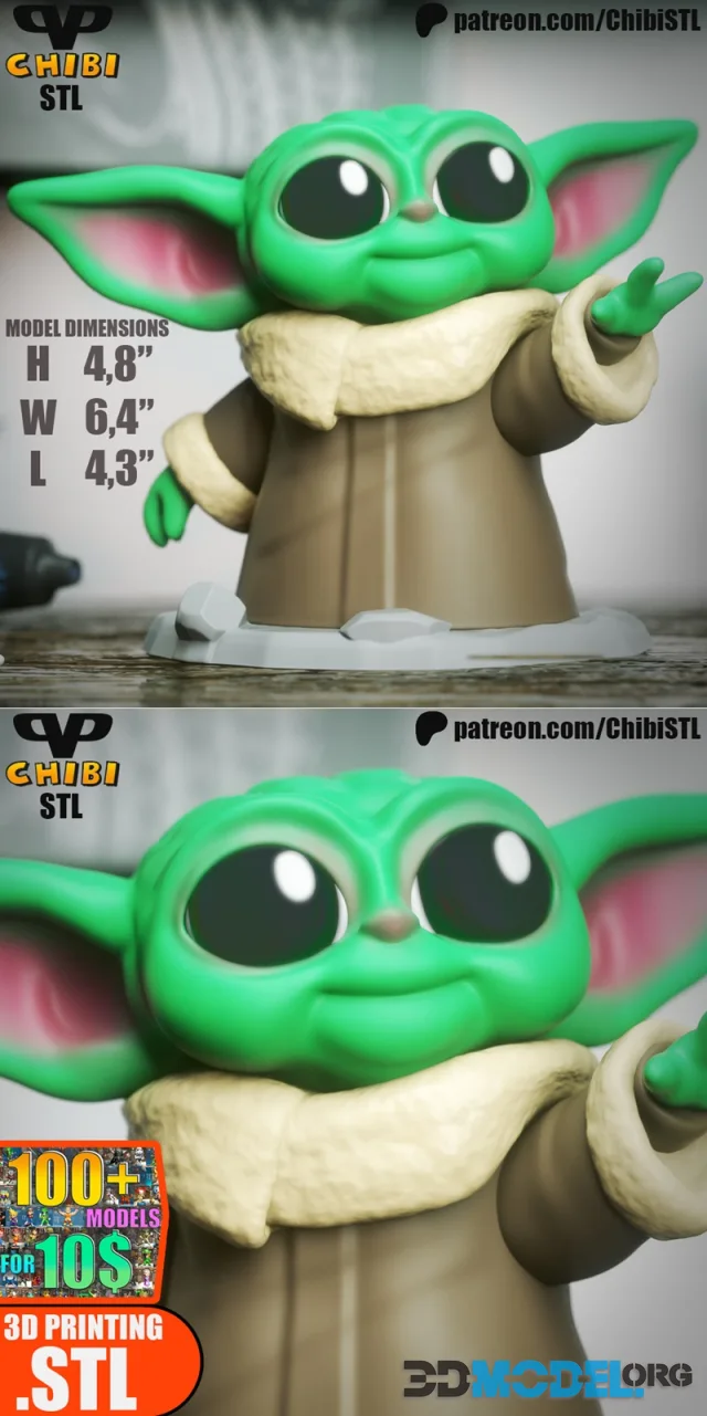 Grogu Chibi – Printable