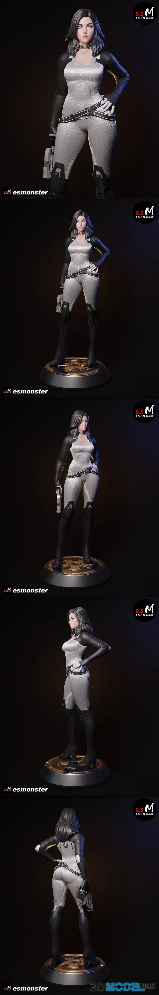 E.S Monster - Miranda Lawson – Printable