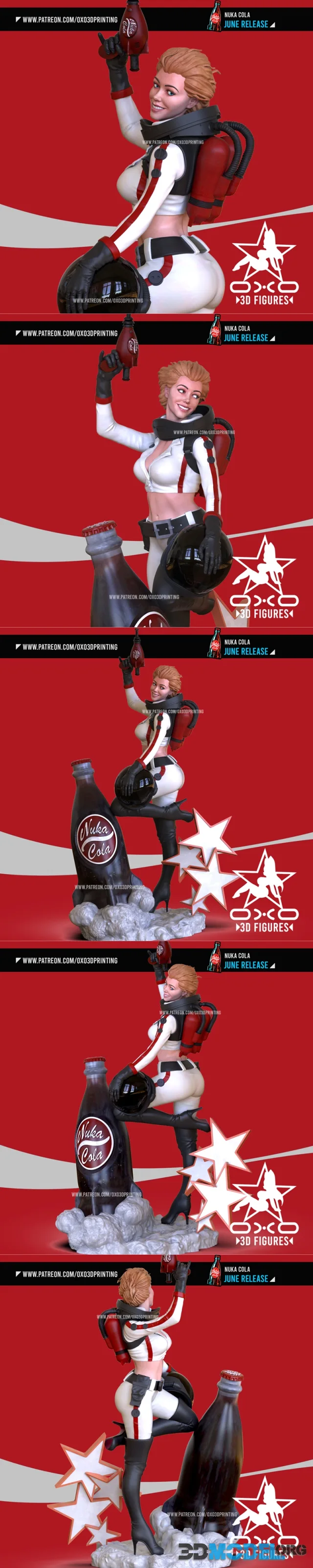 OXO3D Figures - Nuka Cola – Printable