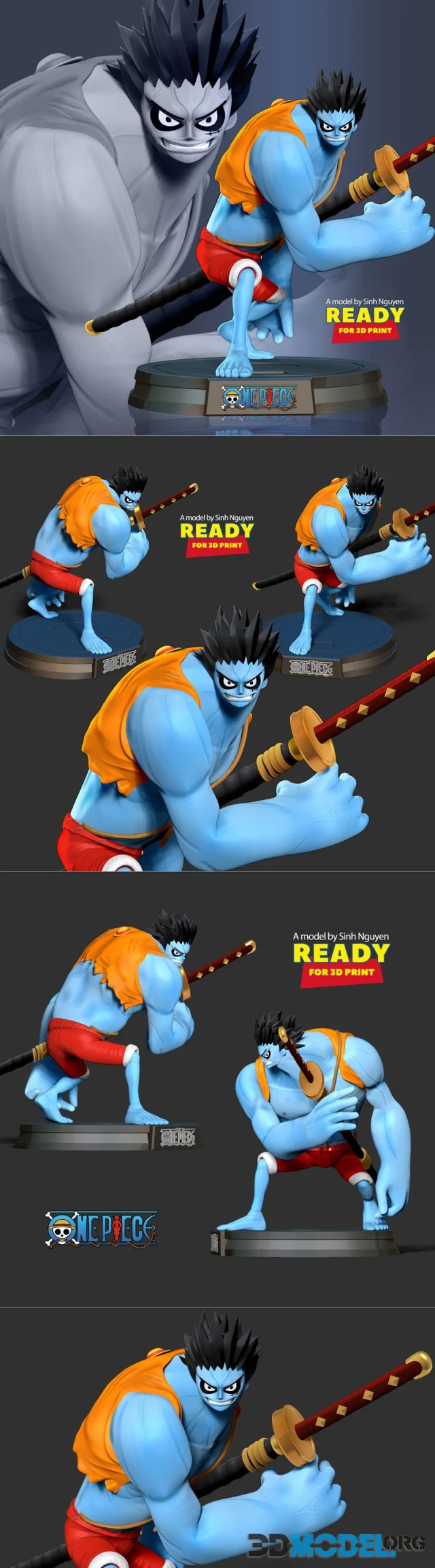 Nightmare Luffy – Printable