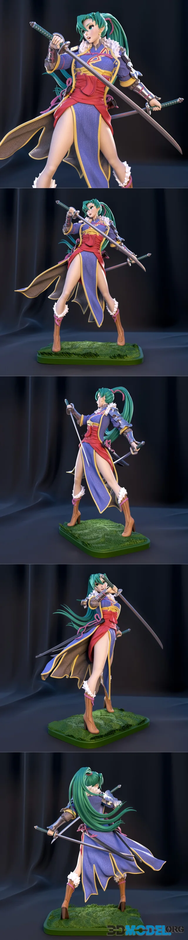Bulkamancer Sculpts - Lyn (Fire Emblem) – Printable