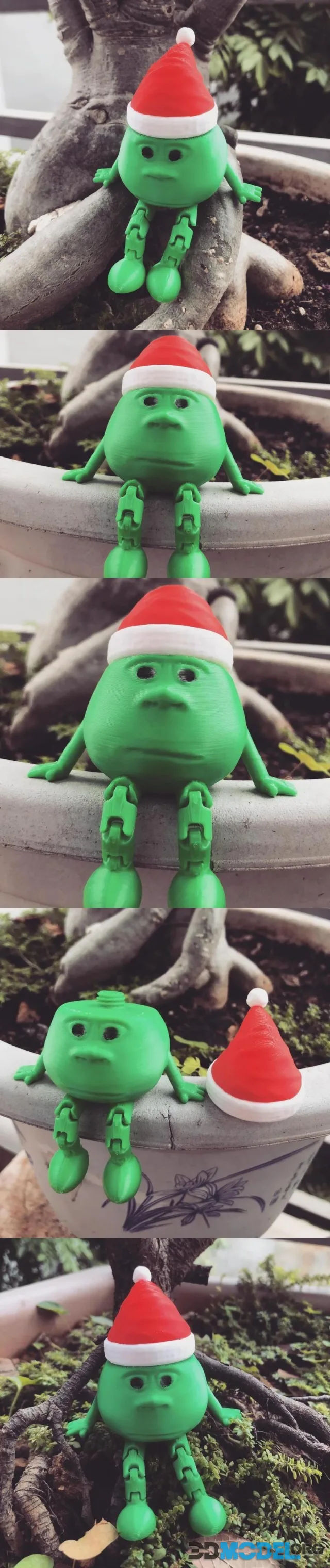 Mike Wazowski Christmas – Printable